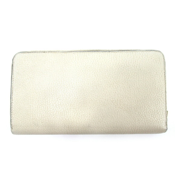 Celine leather beige Wallet long - Picture 1 of 6